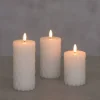 Finnlumor LED-kynttiläsarja Carisma 3D liekki 3-os.