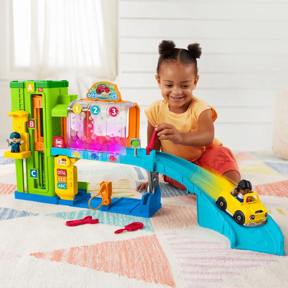 Fisher-Price huoltoasema Little People
