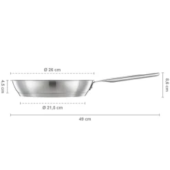 Fiskars All Steel paistinpannu 26 cm