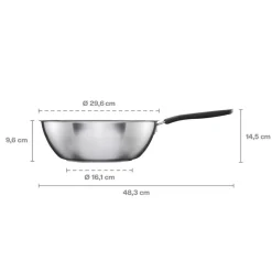 Fiskars Functional Form wokkipannu 28 cm