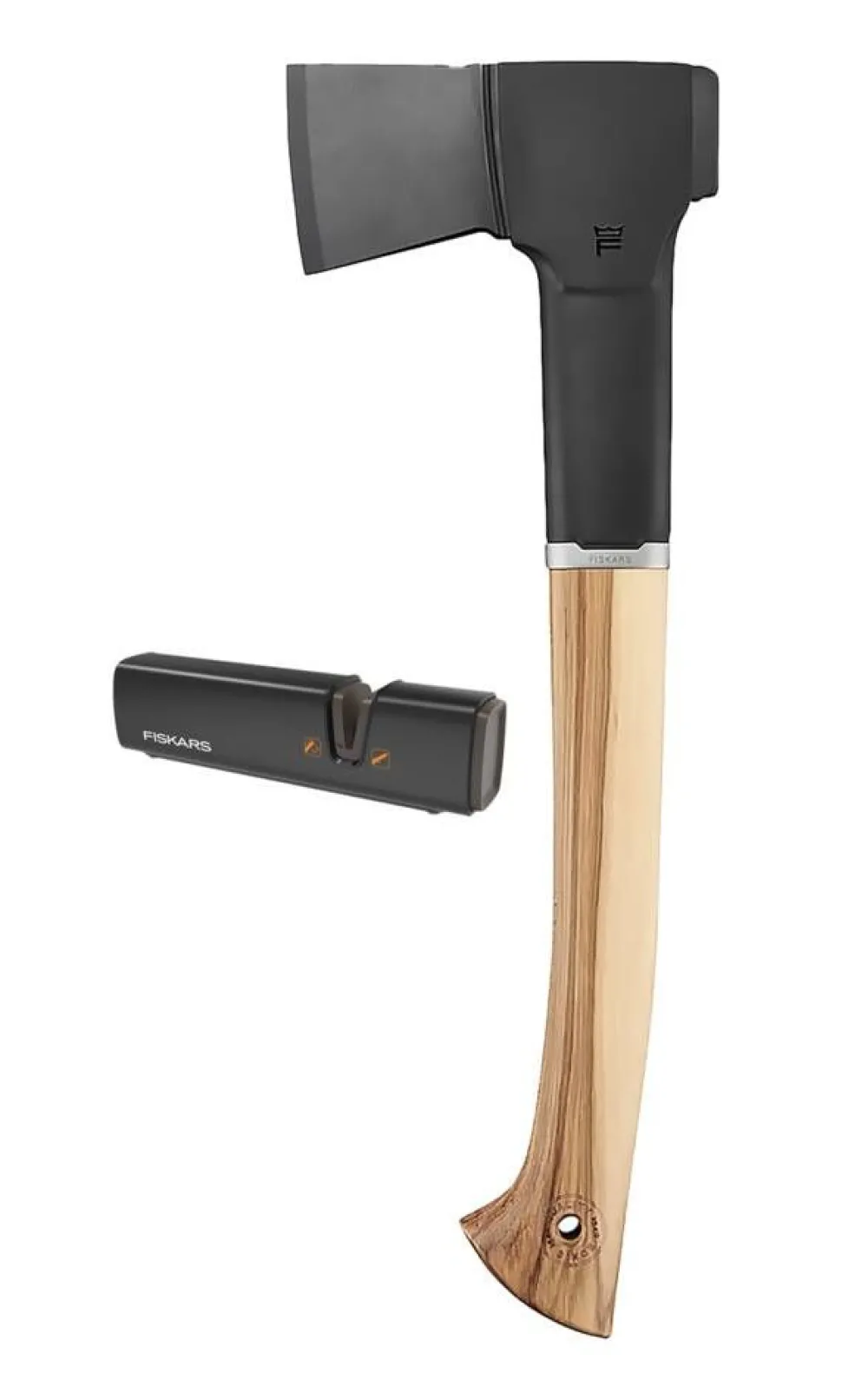 Fiskars Norden rakentajan kirves N10 ja teroitin, setti