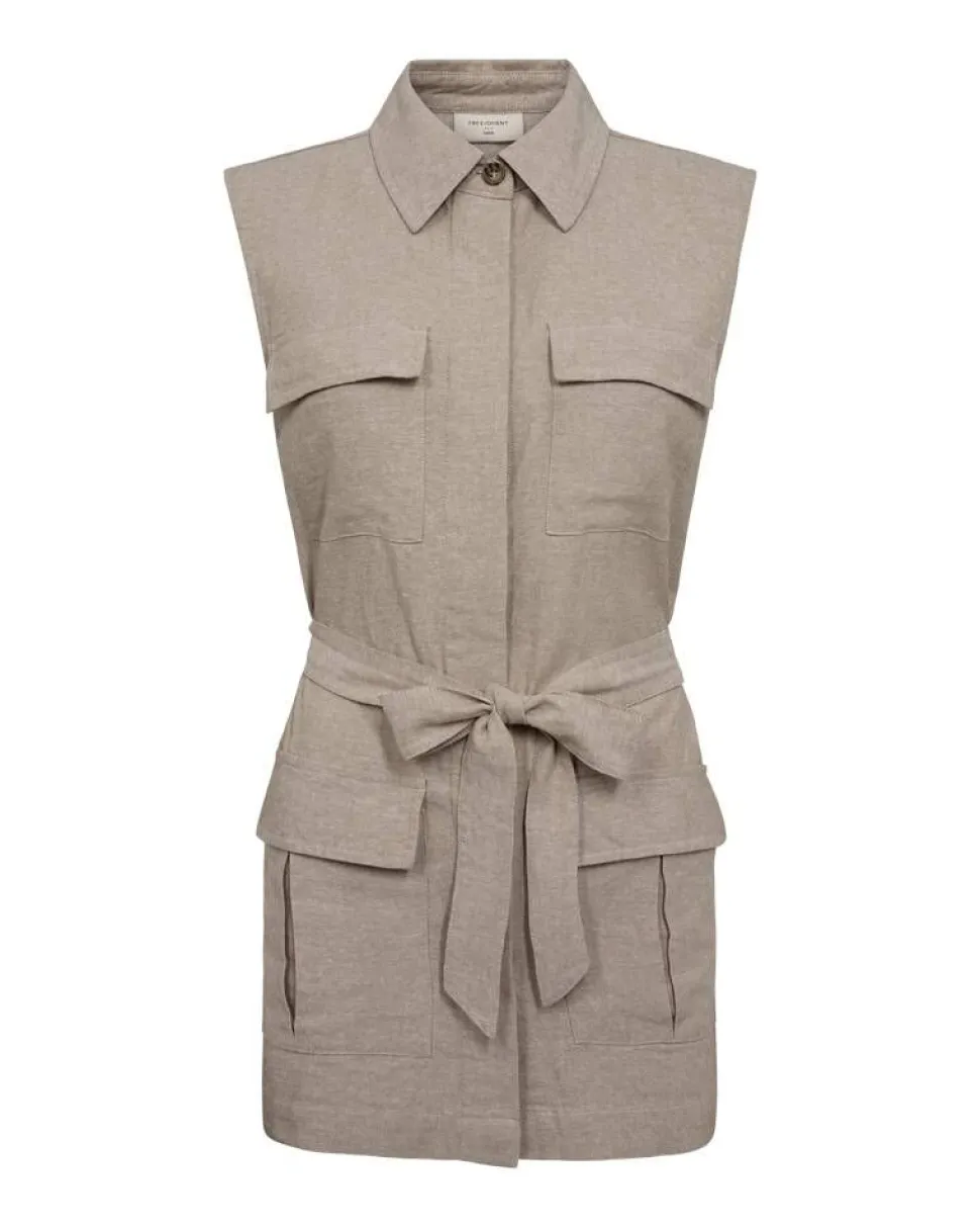 Freequent liivi FqLava-waistcoat 204193