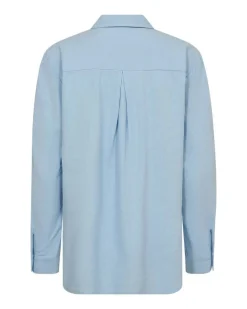 Freequent pusero FqLava-Sh-Simple Chambray Blue