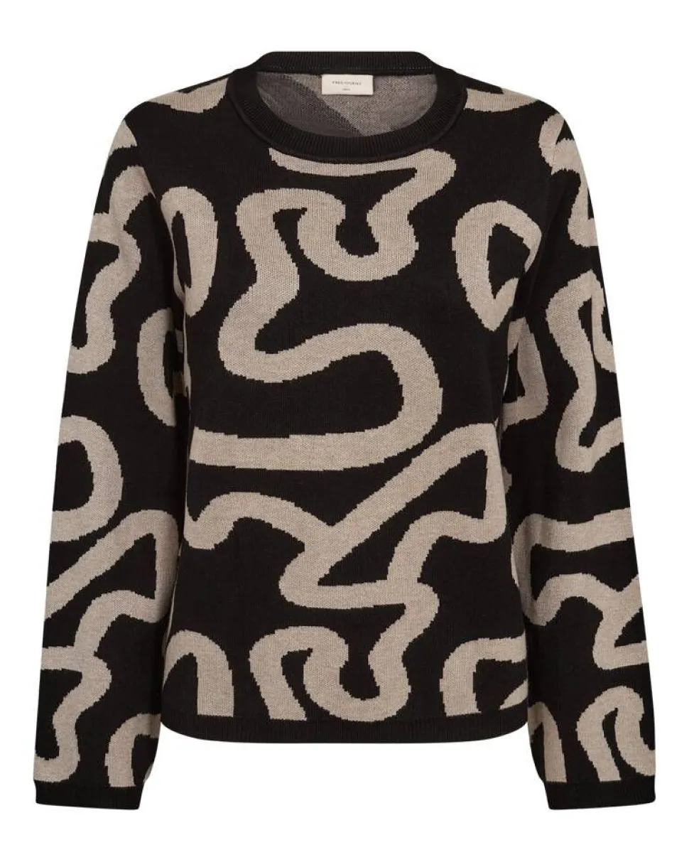 Freequent neule FqAni-pullover