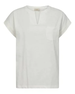 Freequent t-paita FqViva-V-SS-Pocket-Basic