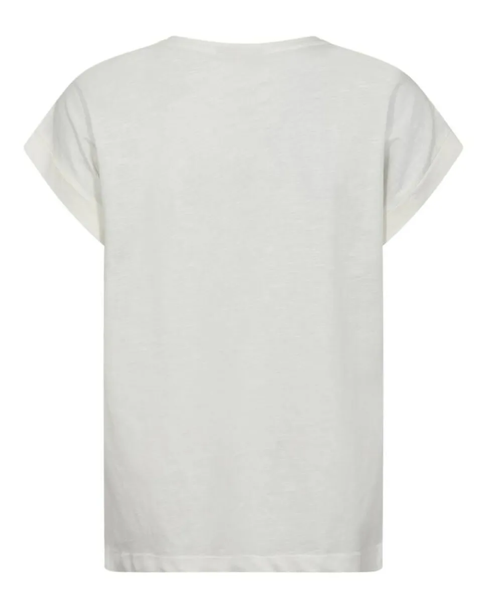 Freequent t-paita FqViva-V-SS-Pocket-Basic
