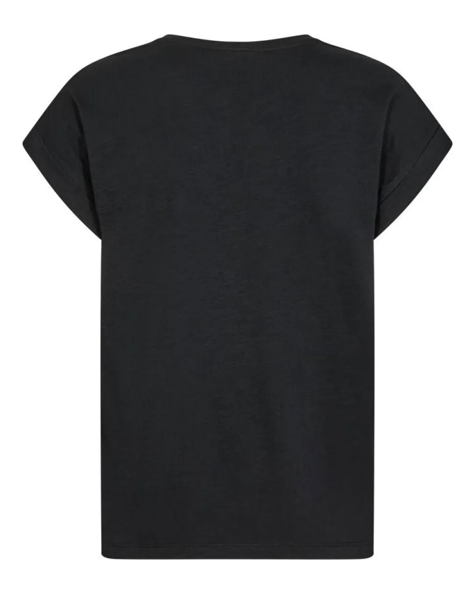 Freequent t-paita FqViva-V-SS-Pocket-Basic