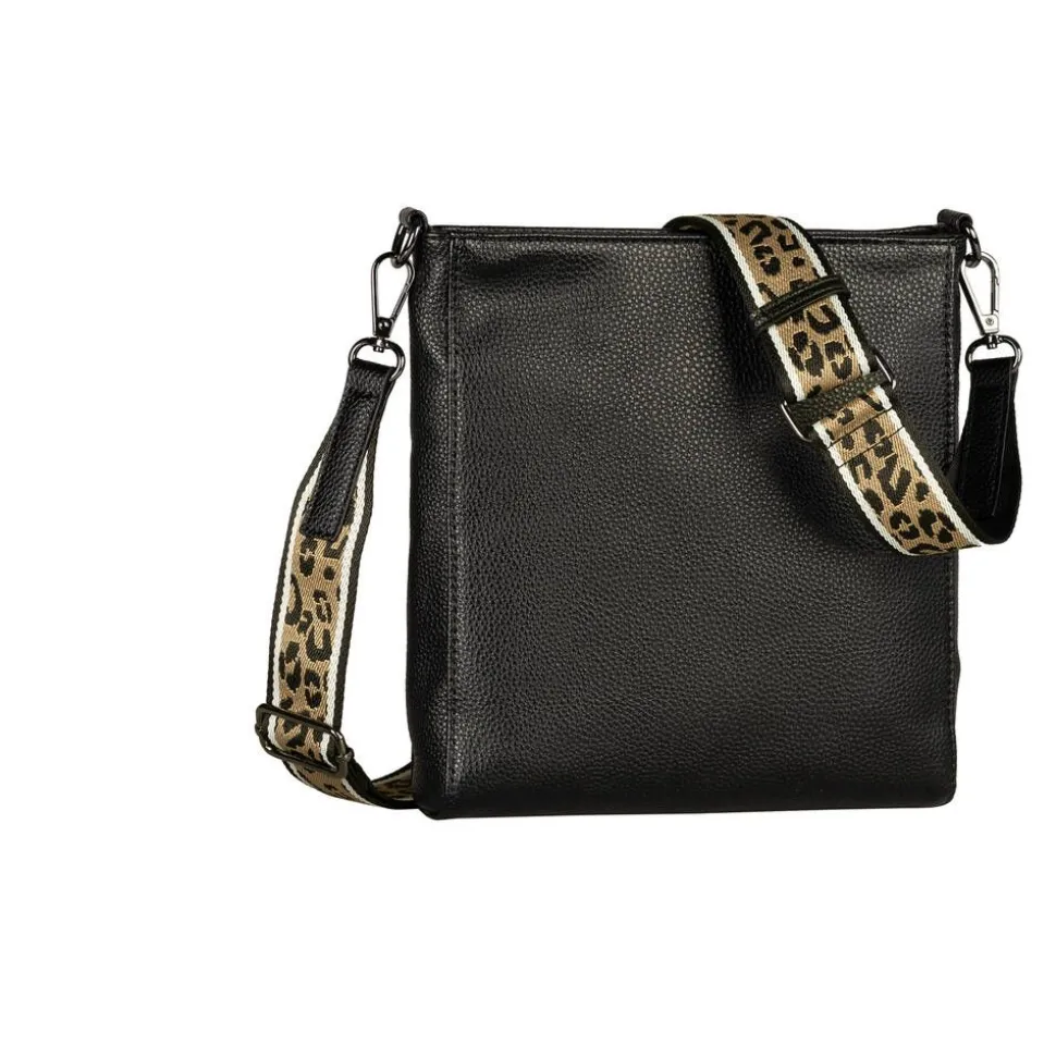 Gabor olkalaukku Silena Cross S Leo Black