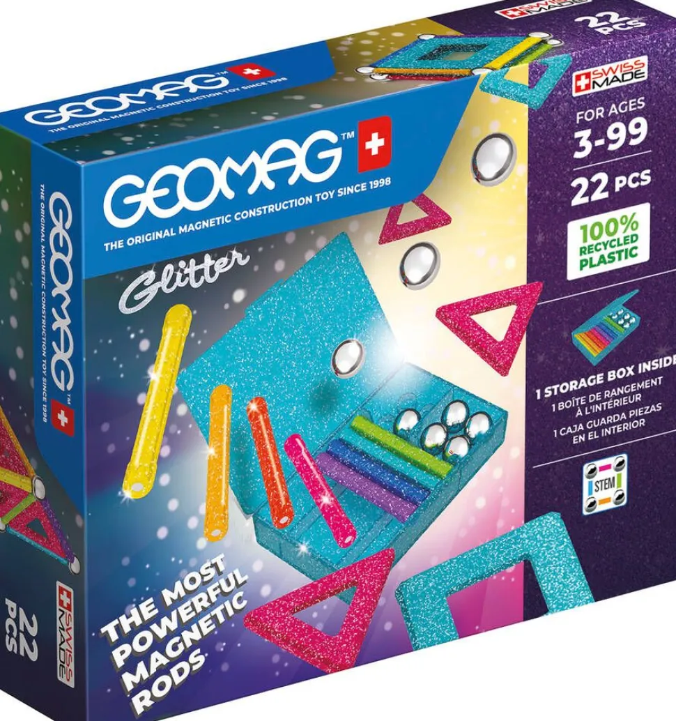 Geomag Glitter Panels 22 osaa