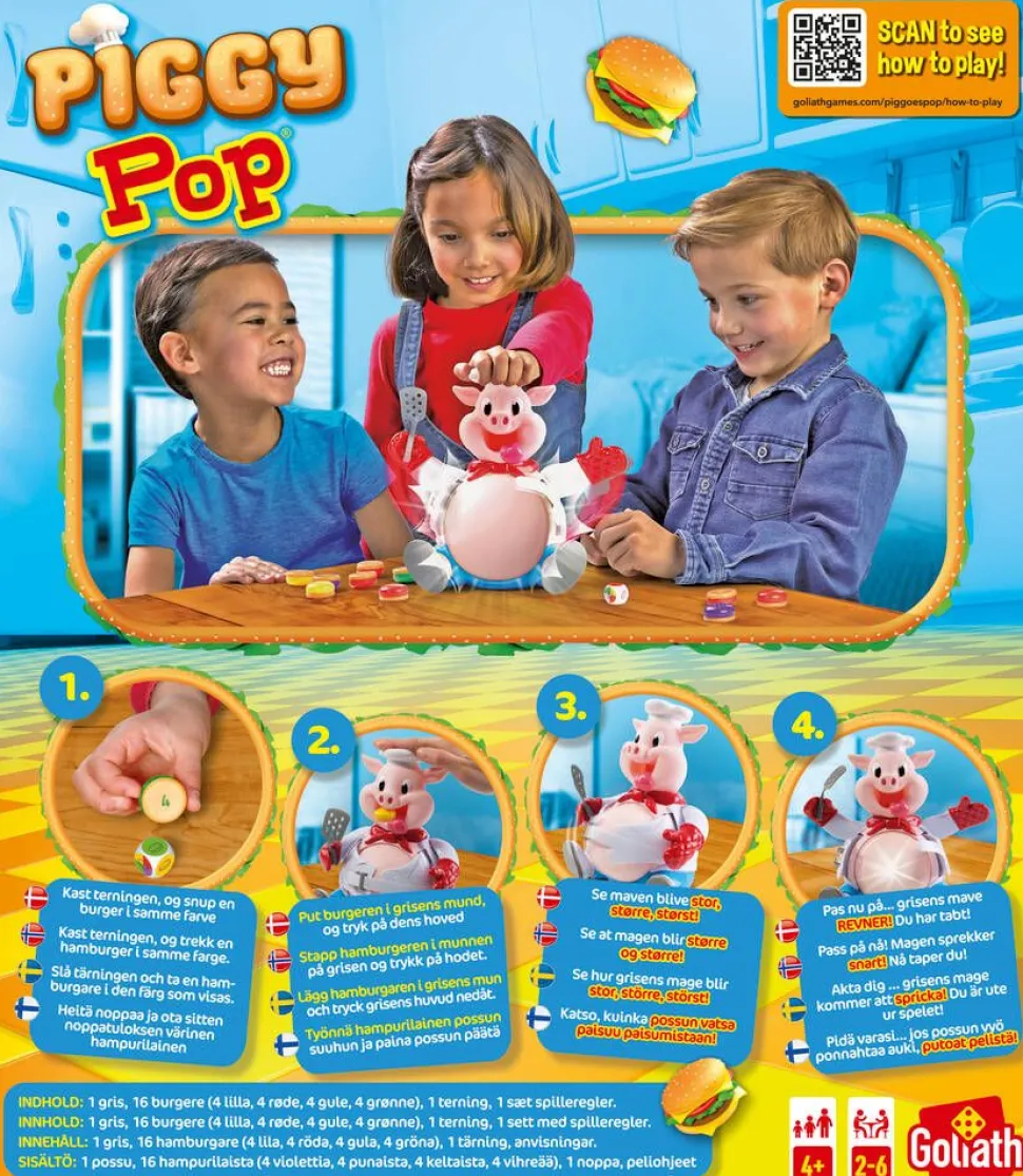 Goliath Piggy Pop Game