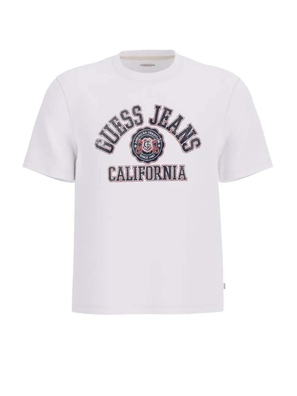 Guess Jeans t-paita SLIM PRINTED TEE