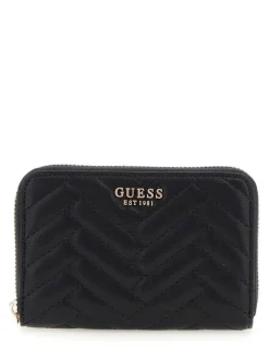 Guess lompakko Bla Anning Slg Medium Zip Around