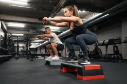 Gymstick steppilauta Pro musta-punainen
