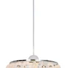 Heat Bauble riippuvalaisin 25 cm valkoinen
