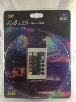 Heat LED nauha RGB 5M, 2835 4,8W/M IP65