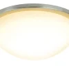 Heat LED plafondi 33 cm LED12W valkoinen/teräs