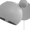 Heat Mouse seinävalaisin 21 cm valkoinen
