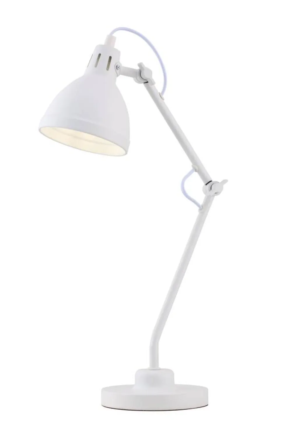 Heat Study pöytävalaisin 50 cm valkoinen