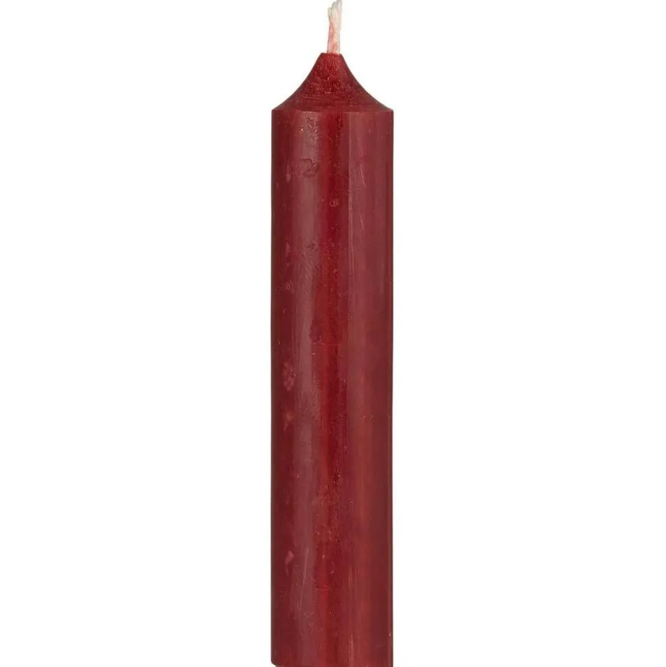 IB Laursen kruunukynttilä bordeaux 11 cm