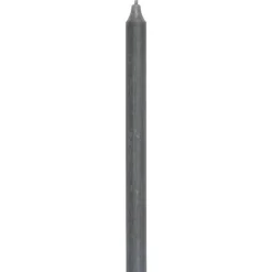 IB Laursen kruunukynttilä 29 cm rustiikki harmaa
