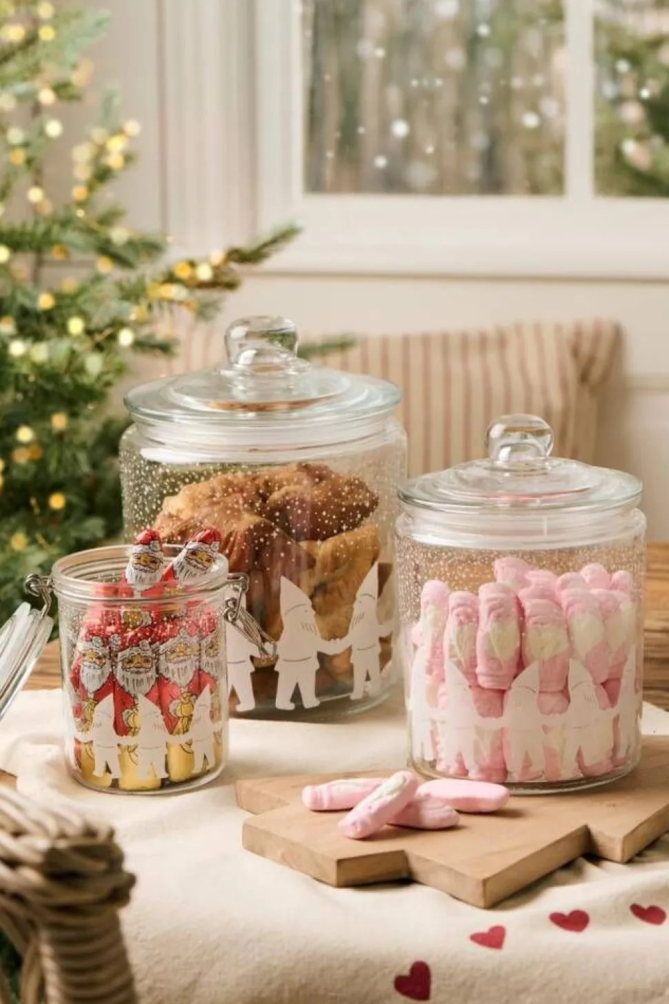 IB Laursen lasipurkki Santa's helpers 4 l