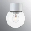 Ifö Electric Classic Glob Ø150mm, valkoinen, suora posliinikanta
