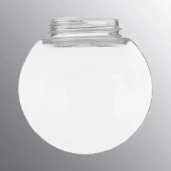 Ifö Electric Lasikupu pyöreä, Ø150mm, kirkas lasi, kierre 84,5mm