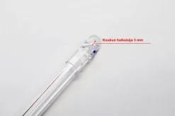 Ihanin pintamallisen sälekaihtimen säätötanko 75 cm akryyli