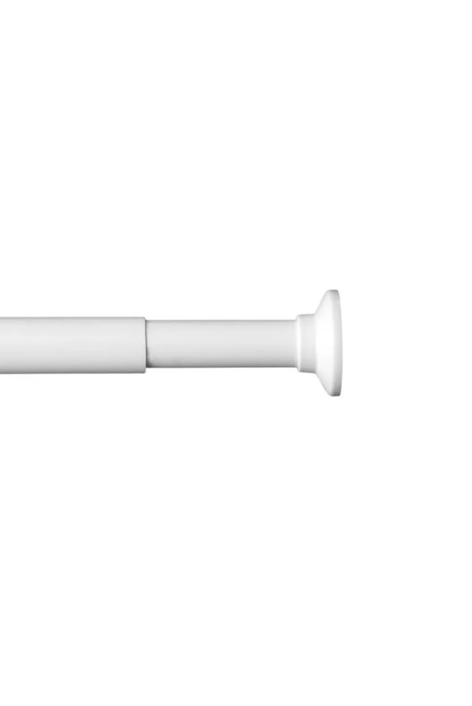 Ihanin suihkuverhotanko 75-125 cm valkoinen