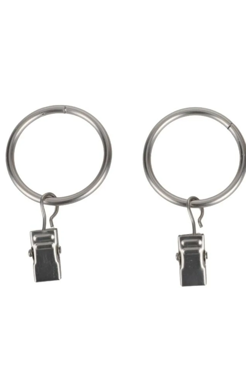 Ihanin verhorenkaat nipistimellä 25/32 mm teräs