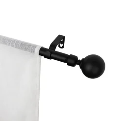 Ihanin verhotanko Mira 120-210 cm mattamusta