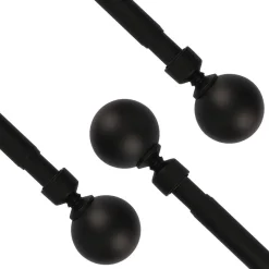 Ihanin verhotanko Mira 120-210 cm mattamusta