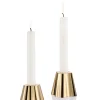 Iittala Aalto kynttilänjalka 50+65 mm messinki 2 kpl