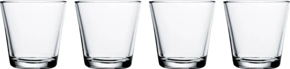 Iittala Kartio juomalasi 21 cl kirkas 4 kpl
