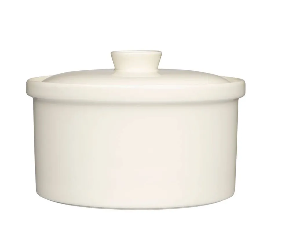 Iittala Teema valkoinen kannellinen pata 2,3 L