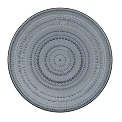 Iittala Kastehelmi lautanen 315 mm tummanharmaa