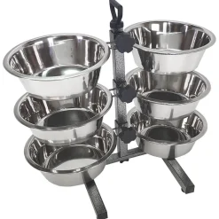 Jämpti kantoteline koirankupeille, 6 x 2,8 l