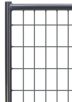 Jämpti MEDI ovielementti tummanharmaa, lev. 200 cm, kork. 185 cm