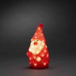 Konstsmide akryylijoulupukki 38 cm 40 x LED