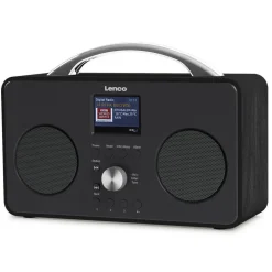 Lenco ladattava matkaradio PIR-645  musta