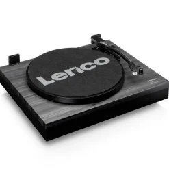Lenco vinyylilevysoitin + kaiuttimet LS-300 musta