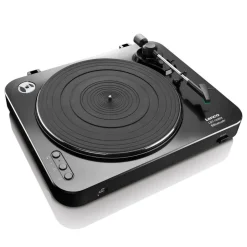 Lenco vinyylilevysoitin bluetooth lähettimellä LBT-120BK musta