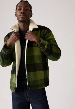 Levi's takki Relaxed Fit Plaid Trucker