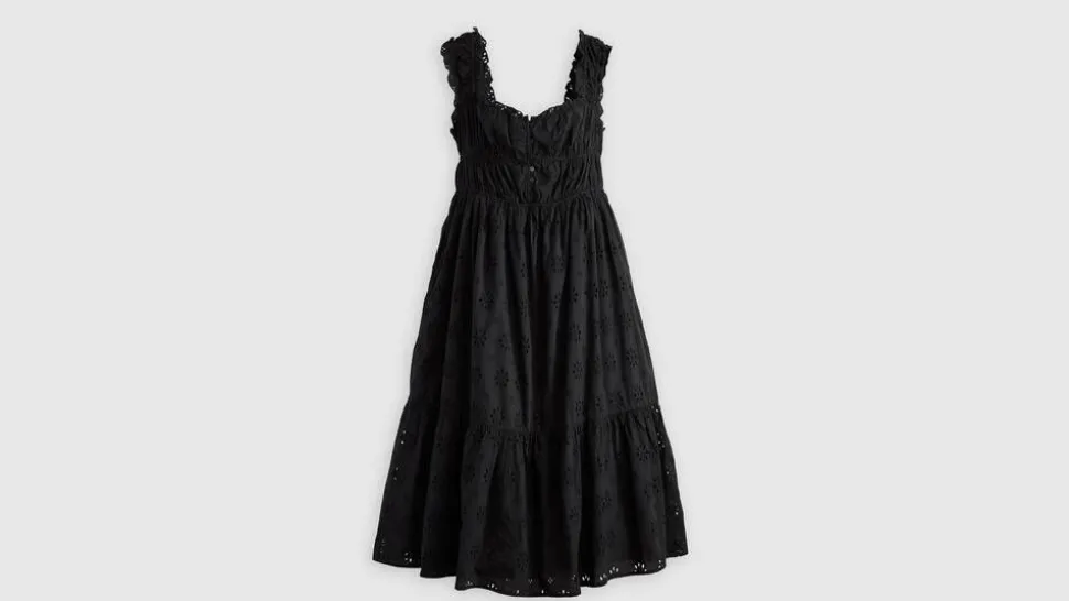 Levi's mekko Amaya Tiered Maxi Dress