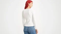 Levi's t-paita A4891-0001 LS VNeck Baby Tee