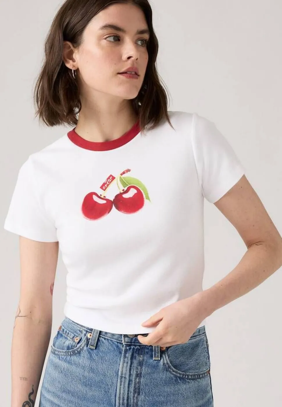 Levi's t-paita GR Sporty Tee Cherry