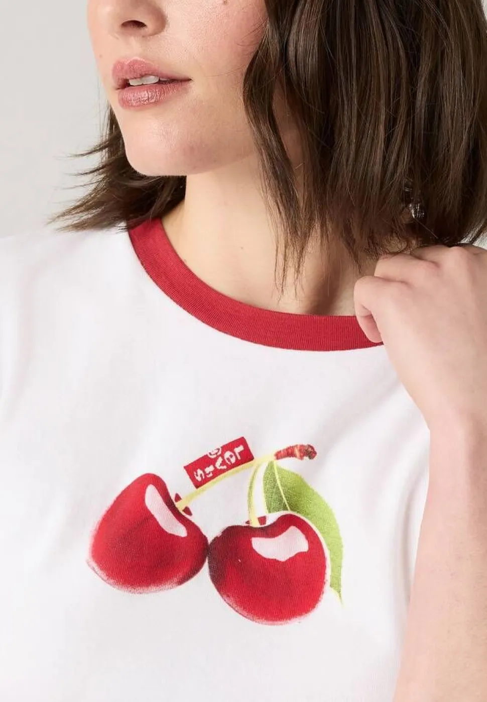 Levi's t-paita GR Sporty Tee Cherry