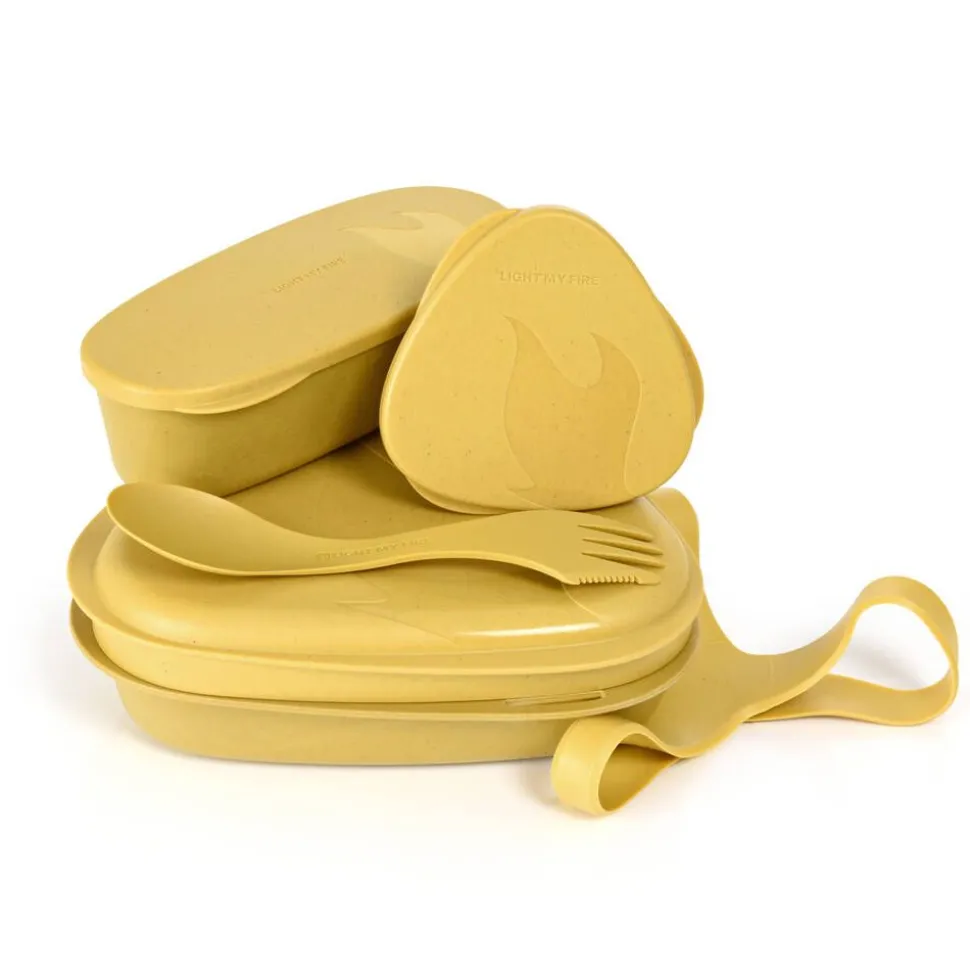Light my fire LunchKit BIO astiasarja musty yellow