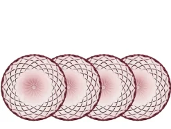Lyngby lautanen Sorrento 16 cm 4 kpl/pkt Pink