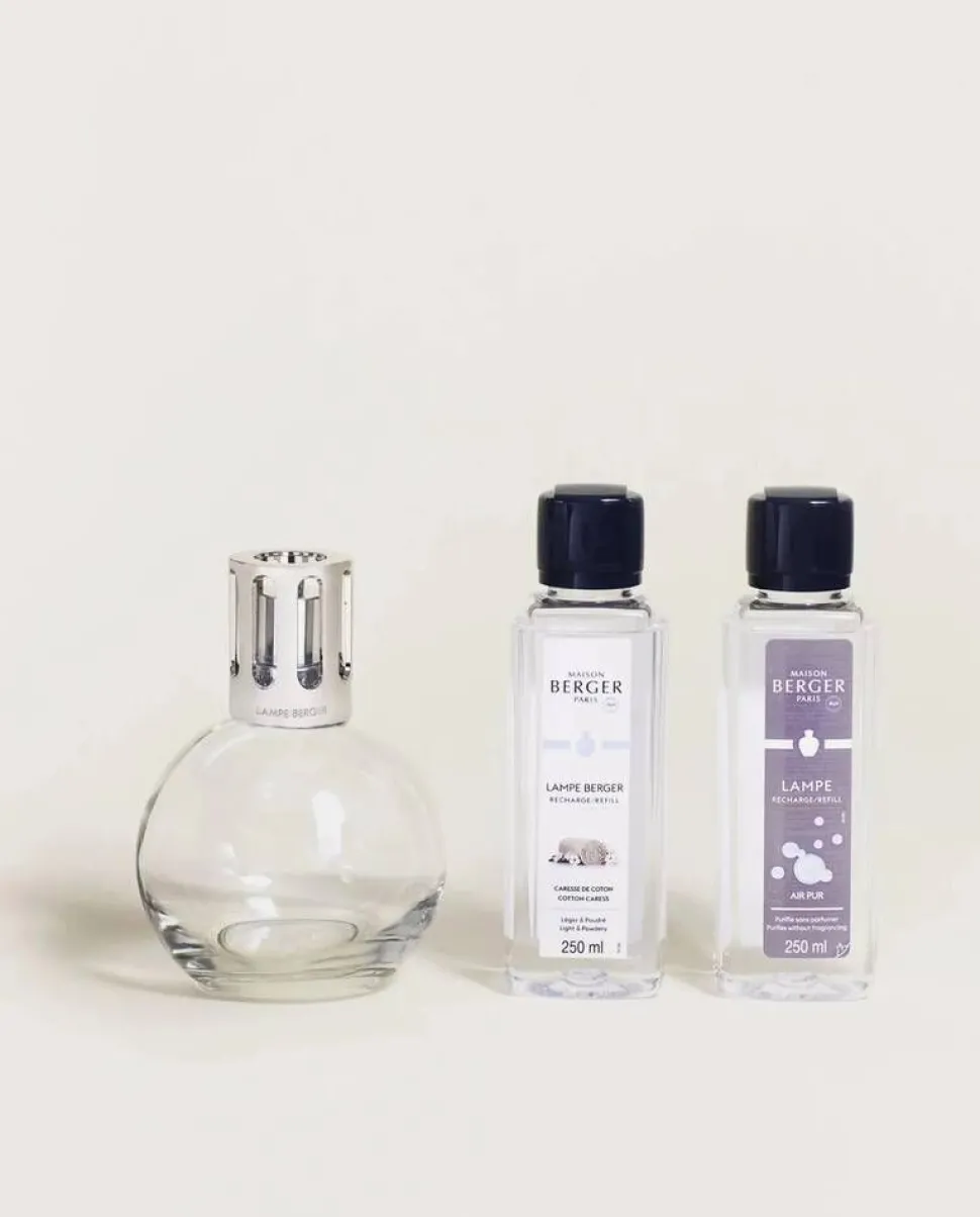 Maison Berger ilmanpuhdistimen aloituspakkaus Cotton Caress